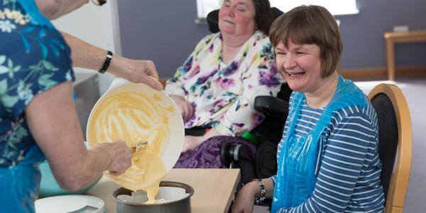 Cooking at Agate House