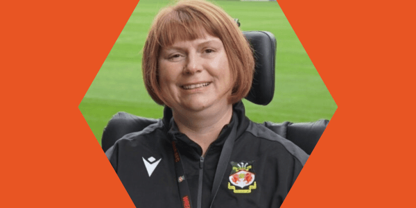 Kerry Evans, Disability Liaison Officer at Wrexham AFC