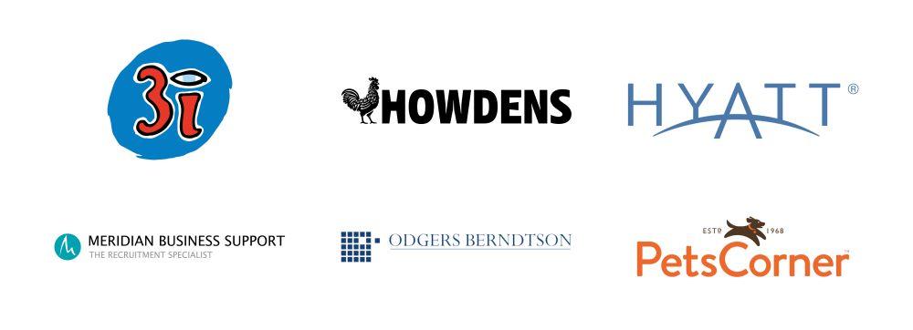 Logos from some of our corporate partners