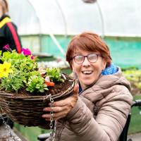 Gardening at Omagh Support services