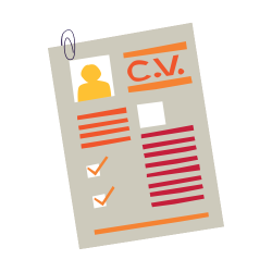 Illustration of a CV